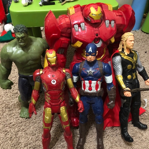 talking avengers figures